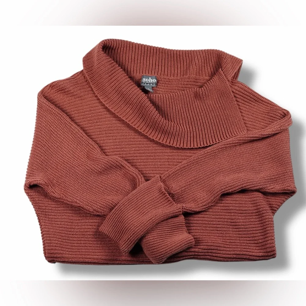 New York & Company Soho Women’s 100% Acrylic Ribbed Knit Sweater Top Medium